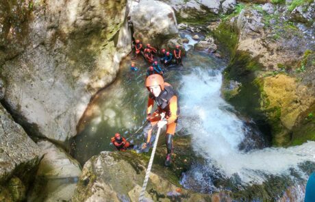 canyoning hrcavka