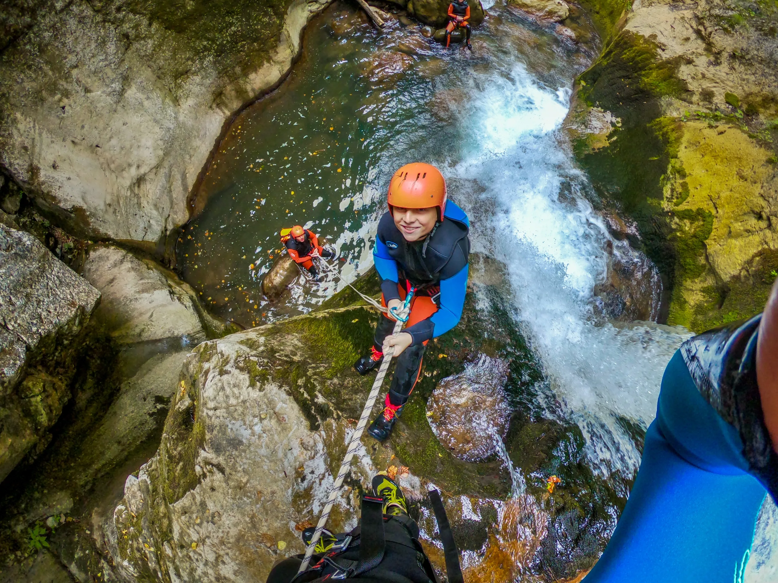 Hrcavka canyoning